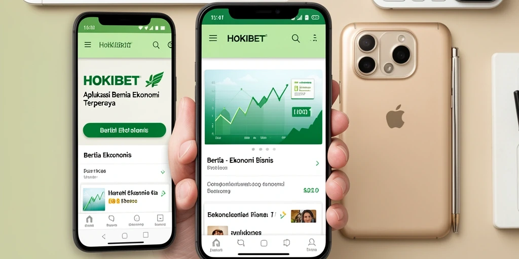 Tampilan antarmuka HOKIBET untuk berita ekonomi yang informatif.