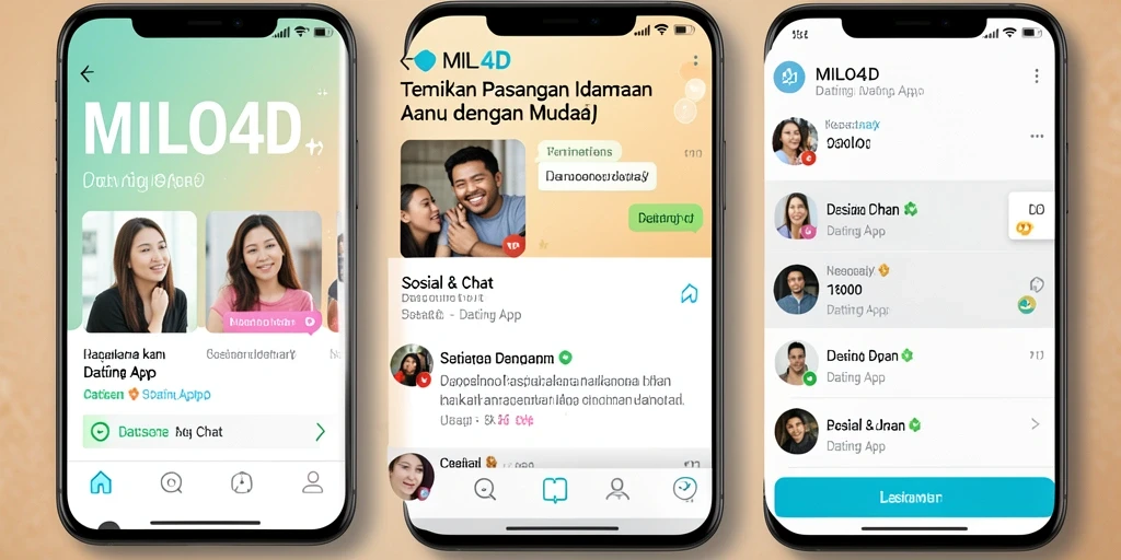 Tampilan antarmuka <strong>MILO4D</strong> yang modern dan intuitif untuk pengalaman chatting yang menyenangkan.