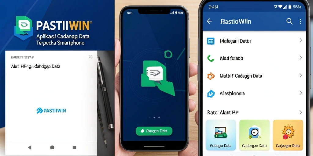 Tampilan antarmuka PASTIWIN yang sederhana dan menarik.